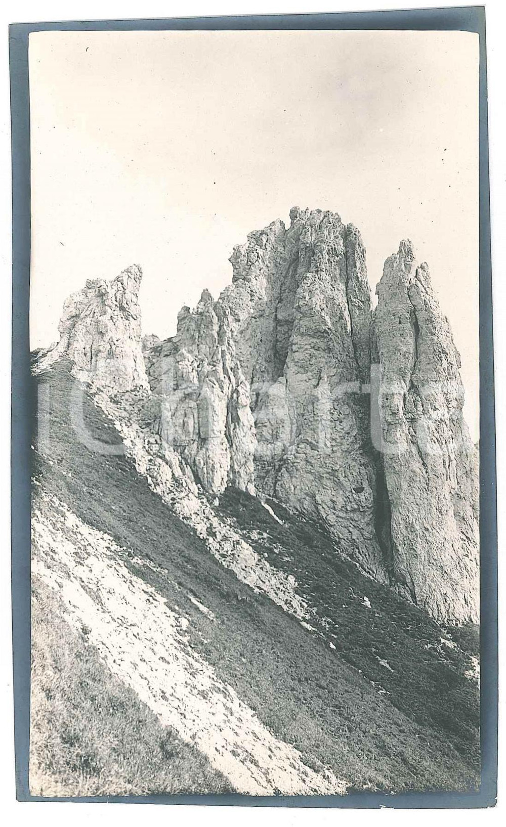 1910 ca Area di LECCO - GRIGNA Meridionale - Torrioni CASATI - Foto (1) 9x15 cm  Fotografia d'epoca. GOOD/buono  Formato: 9x15 cm originale e autentica 1