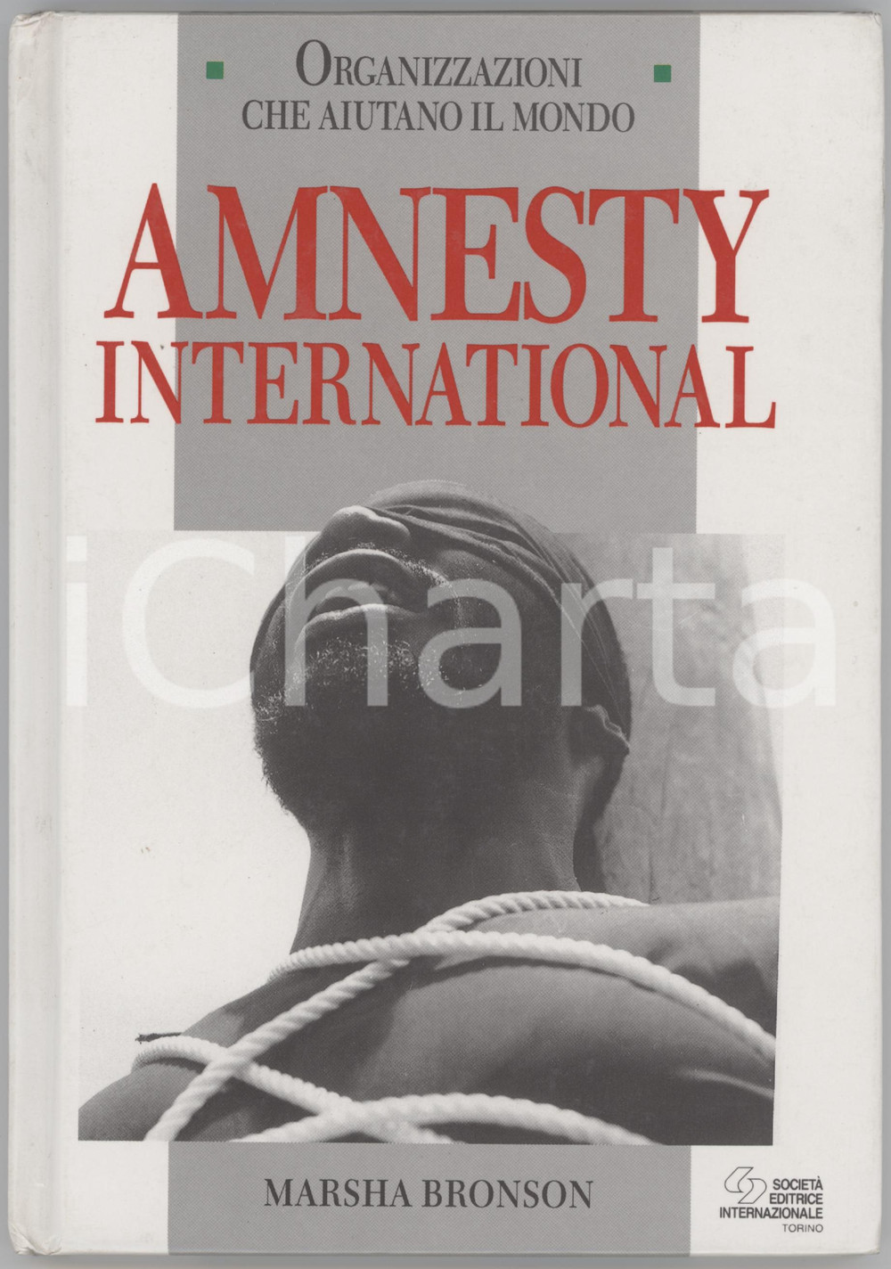 1995 Marsha BRONSON Amnesty International - Ed. SocietÃ  Editrice Internazionale Brossura editoriale, con copertina cartonata; illustrazioni in bianco e nero e a colori.EDITORE: Societ&agrave; Editrice Internazionale - Torino.PAGINE: 64 GOOD/buono lievi tracce d'uso Formato: 15x22 cm originale e autentica 1