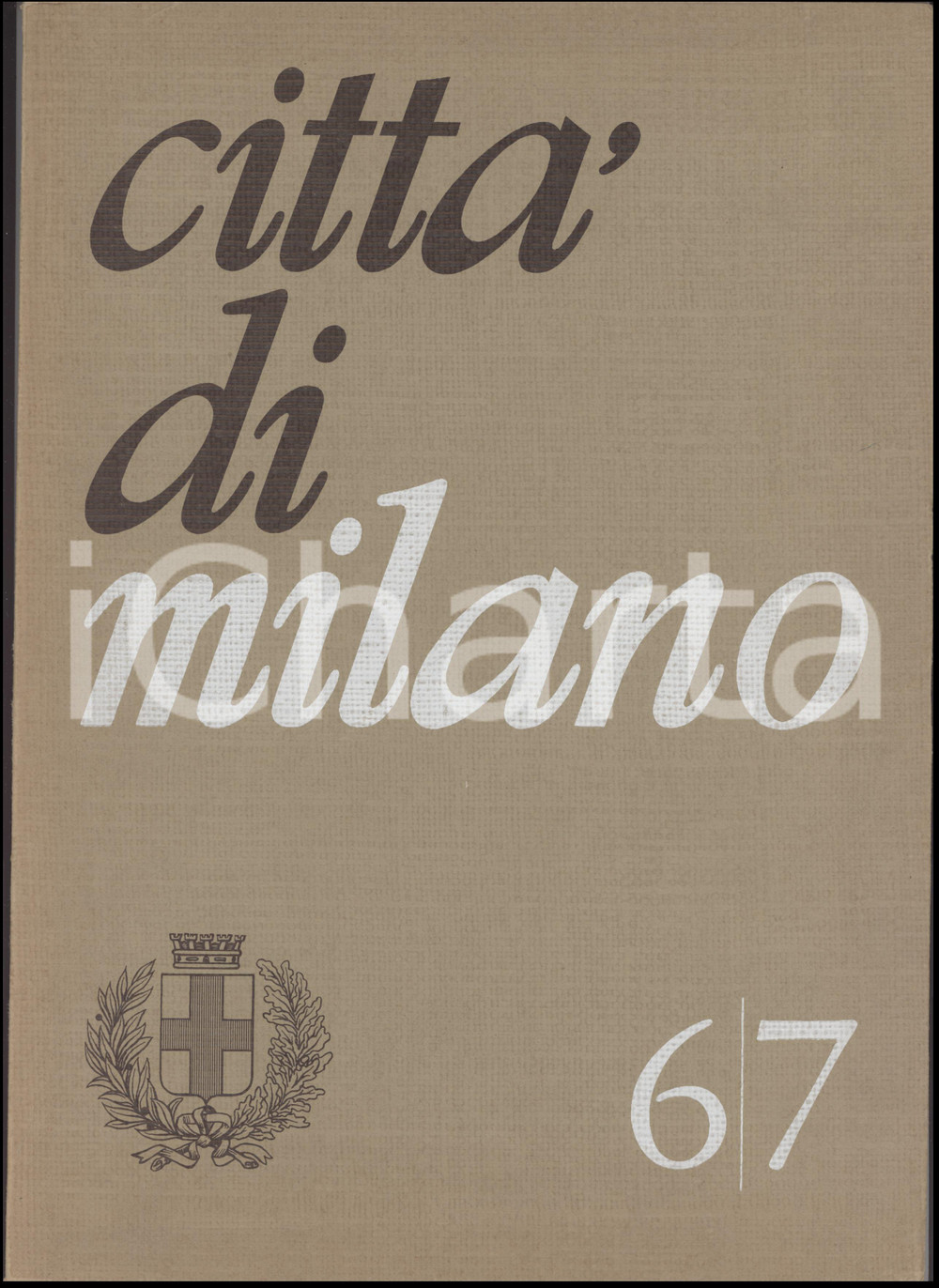 Libro, pubblicazione d epoca 1970 CITTÃ€ DI MILANO Come vedo Milano  Disegni scuole medie Rassegna 1