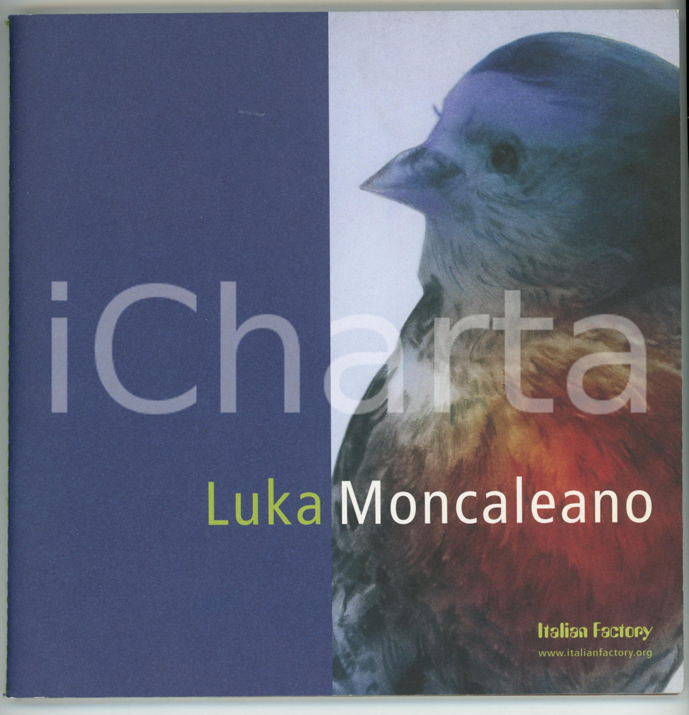 Libro, pubblicazione d epoca 2005 MILANO Fabbrica del Vapore  Luka MONCALEANO  Catalogo Italian Factory 1