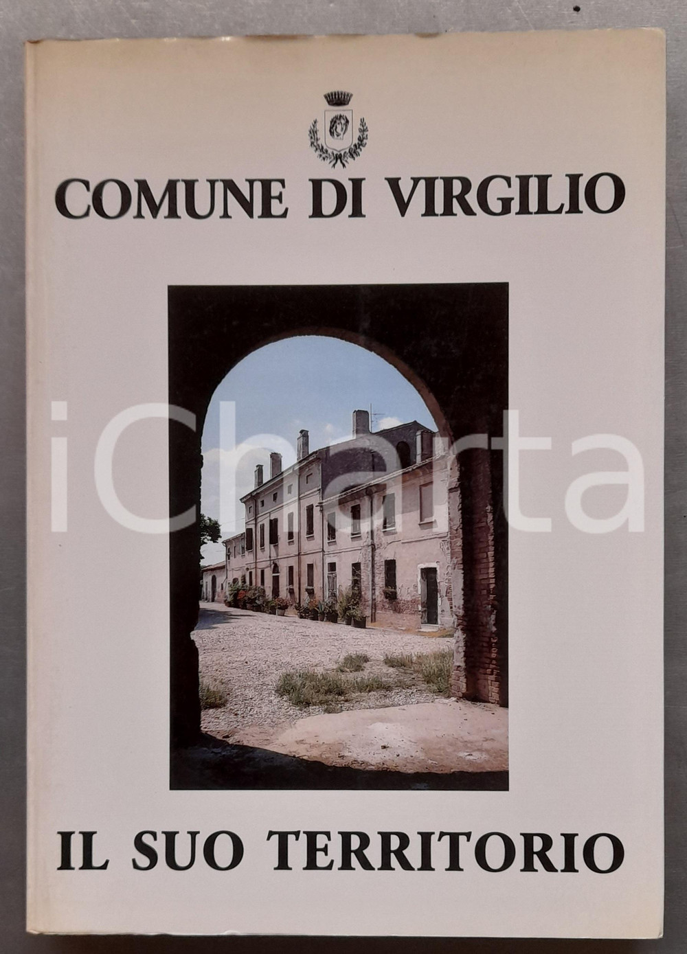 1990 AA.VV. Comune di VIRGILIO - Il suo territorio - ILLUSTRATO 194 pp. Brossura editoriale con copertina con alette; illustrazioni b/n.PAGINE: 194EDITORE: Bottazzi - Suzzara FAIR/discreto buone condizioni interne, ma lieve ingiallimento al dorso e alla parte superiore della copertina; lievi tracce d'uso Formato: 21x30 cm originale e autentica 1