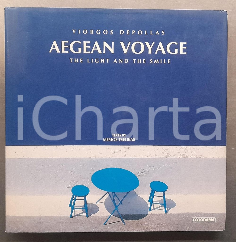 Libro, pubblicazione d epoca 1996 Memos TSELIKAS  Yiorgos DEPOLLAS Aegean Voyage. The light and the smile 1