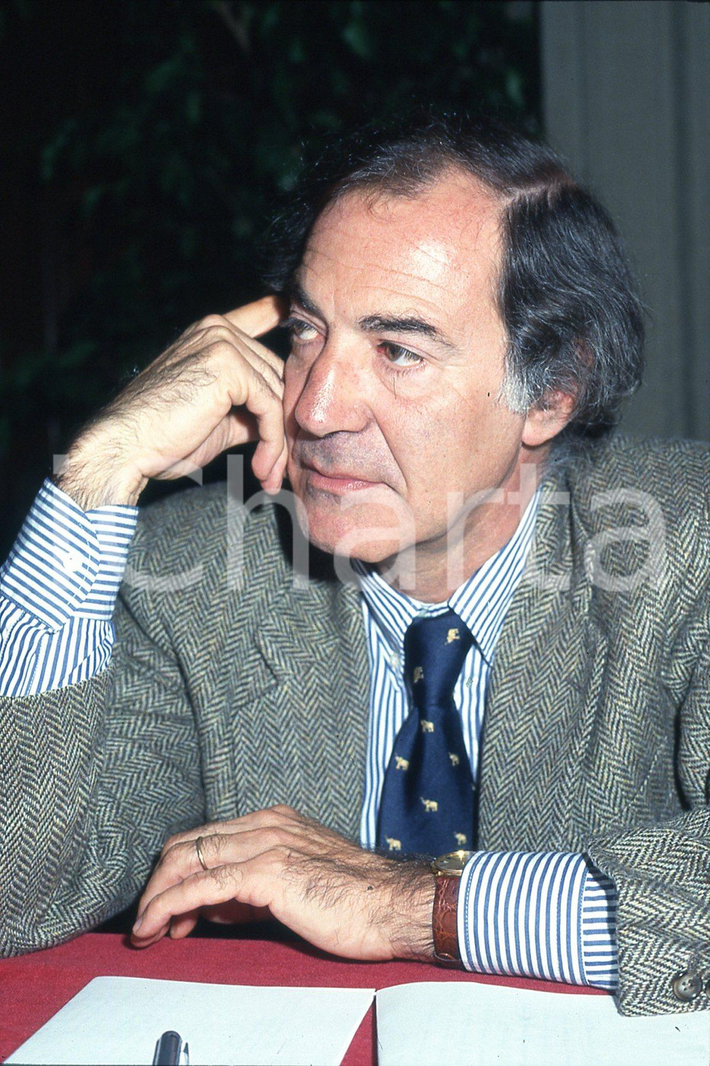 35mm vintage slide* 1993 MILANO Salvatore VECA ritratto a convegno Politeia (2)  Diapositiva d'epoca, in formato 35 mm.CONDIZIONI: GOODDiapositiva realizzata durante il convegno internazionale sul tema "Etica pubblica, Mercato, Istituzioni".Nella diapositiva ICharta mette in vendita, sul negozio eBay e in esclusiva sul sito "icharta" il proprio archivio composto da numerose diapositive e negativi fotografici d'epoca, tutti originali e autentici, che attraversano la storia del costume italiano tra gli la fine degli anni Sessanta e Novanta.Si tratta di uno sguardo inedito sull'attualit&agrave;, la politica, la vita quotidiana, il gossip e la cultura, che fotografa il cambiamento della nazione in quest'ultimo scorcio del XX secolo. Un'occasione unica per il mercato del collezionismo, che vede finalmente disponibile un archivio eccezionale per vastit&agrave;, tematiche e condizioni, in un settore (il negativo fotografico e la diapositiva) di assoluta novit&agrave; e dalle interessanti prospettive di investimento. GOOD/buono   originale e autentica 1