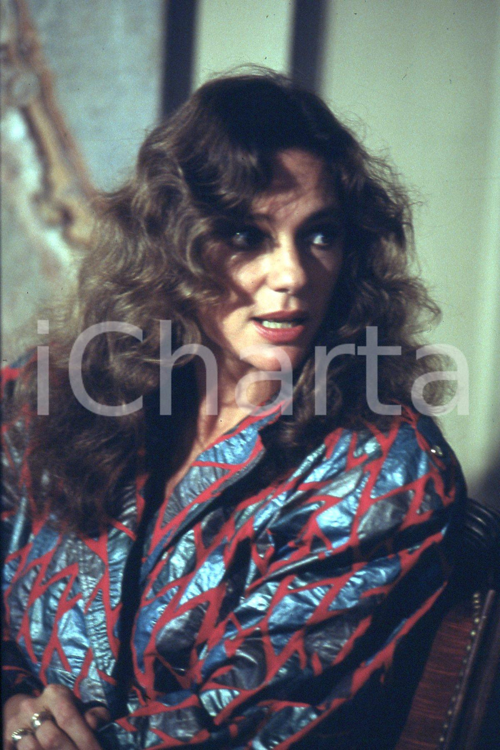 35mm vintage slide* 1985 ca ITALIA - CINEMA Jacqueline BISSET ritratto (1)  Diapositiva d'epoca, in formato 35 mm.CONDIZIONI: GOODNella diapositiva ICharta mette in vendita, sul negozio eBay e in esclusiva sul sito "icharta" il proprio archivio composto da numerose diapositive e negativi fotografici d'epoca, tutti originali e autentici, che attraversano la storia del costume italiano tra gli la fine degli anni Sessanta e Novanta.Si tratta di uno sguardo inedito sull'attualit&agrave;, la politica, la vita quotidiana, il gossip e la cultura, che fotografa il cambiamento della nazione in quest'ultimo scorcio del XX secolo. Un'occasione unica per il mercato del collezionismo, che vede finalmente disponibile un archivio eccezionale per vastit&agrave;, tematiche e condizioni, in un settore (il negativo fotografico e la diapositiva) di assoluta novit&agrave; e dalle interessanti prospettive di investimento. GOOD/buono   originale e autentica 1