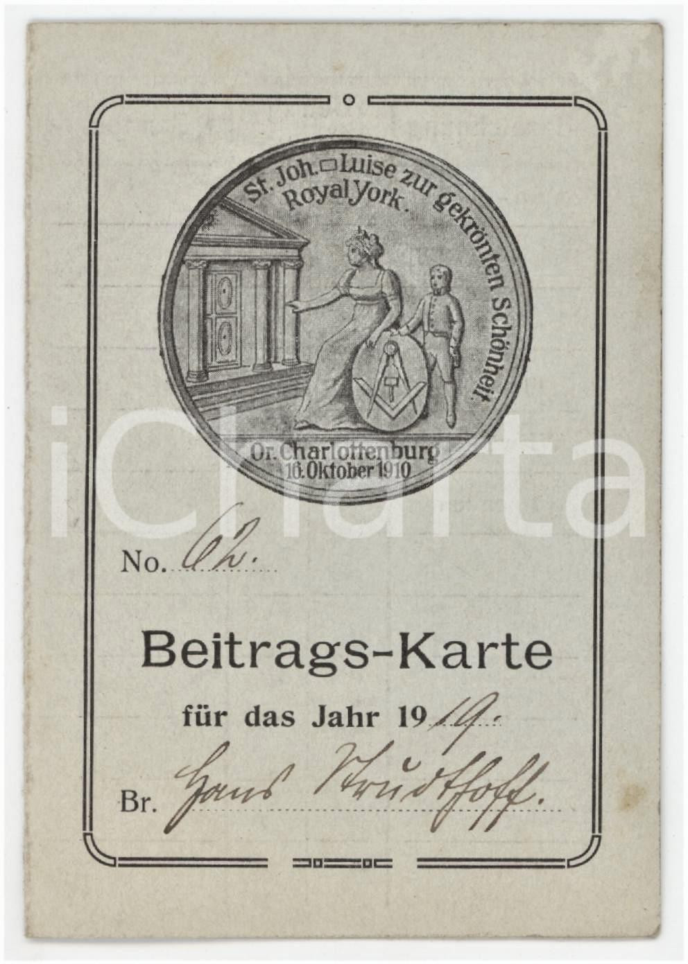 1940 CHICAGO International live stock exposition - Guest's season pass 10x6 cm Tessera d'epoca. FAIR/discreto Piccole macchie al margine superiore Formato: 10x6 cm originale e autentica 1