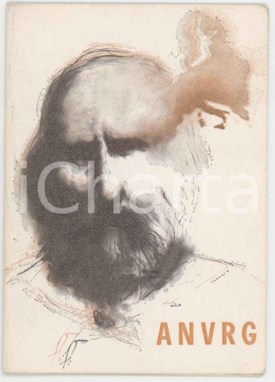 1960 ca ANVRG Associazione veterani e reduci garibaldini - Tessera 7x10 cm