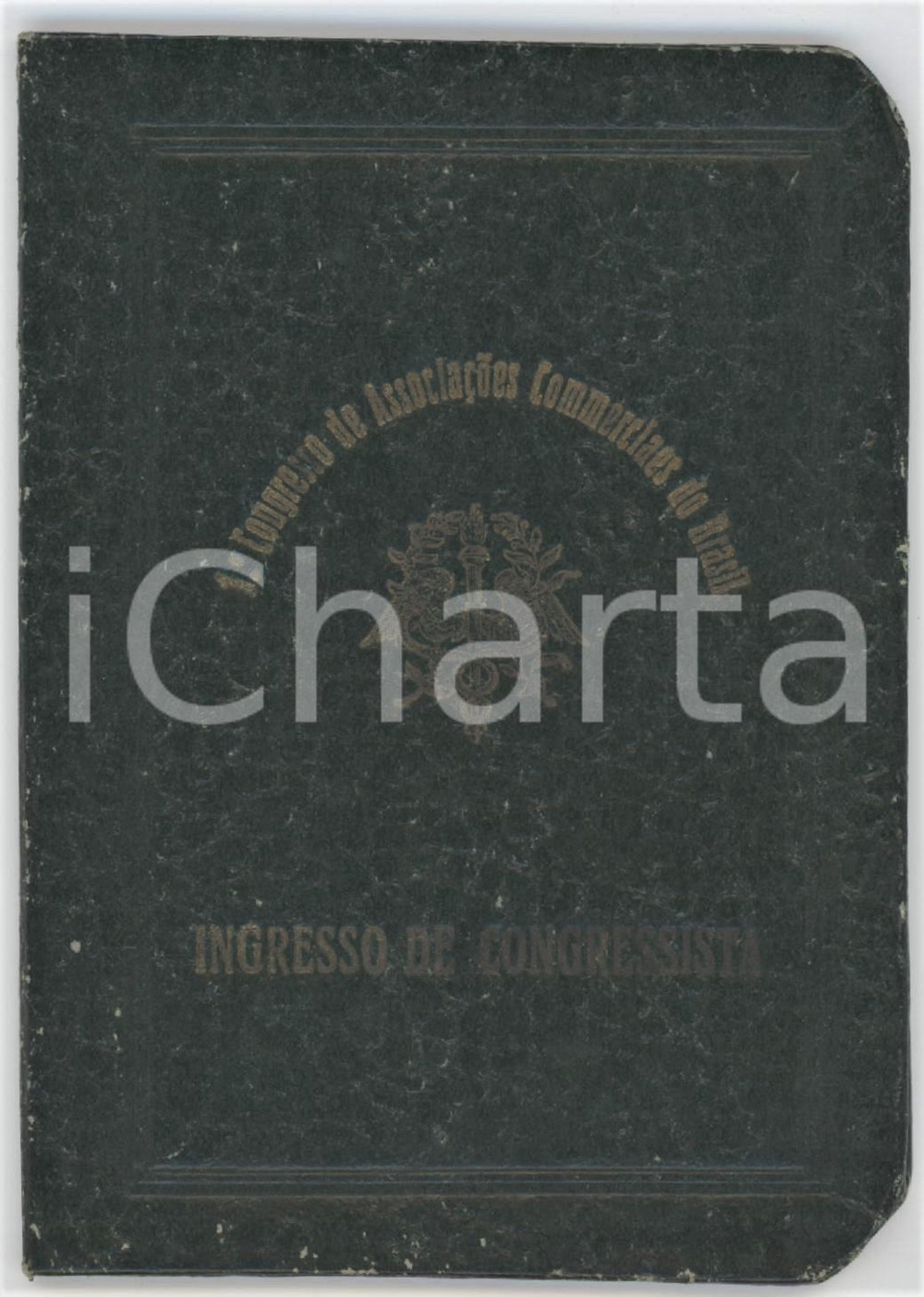 1920 ca BRASIL I° Congresso Associacoes Commerciaes - Catrao VISCONDE DE MORAIS