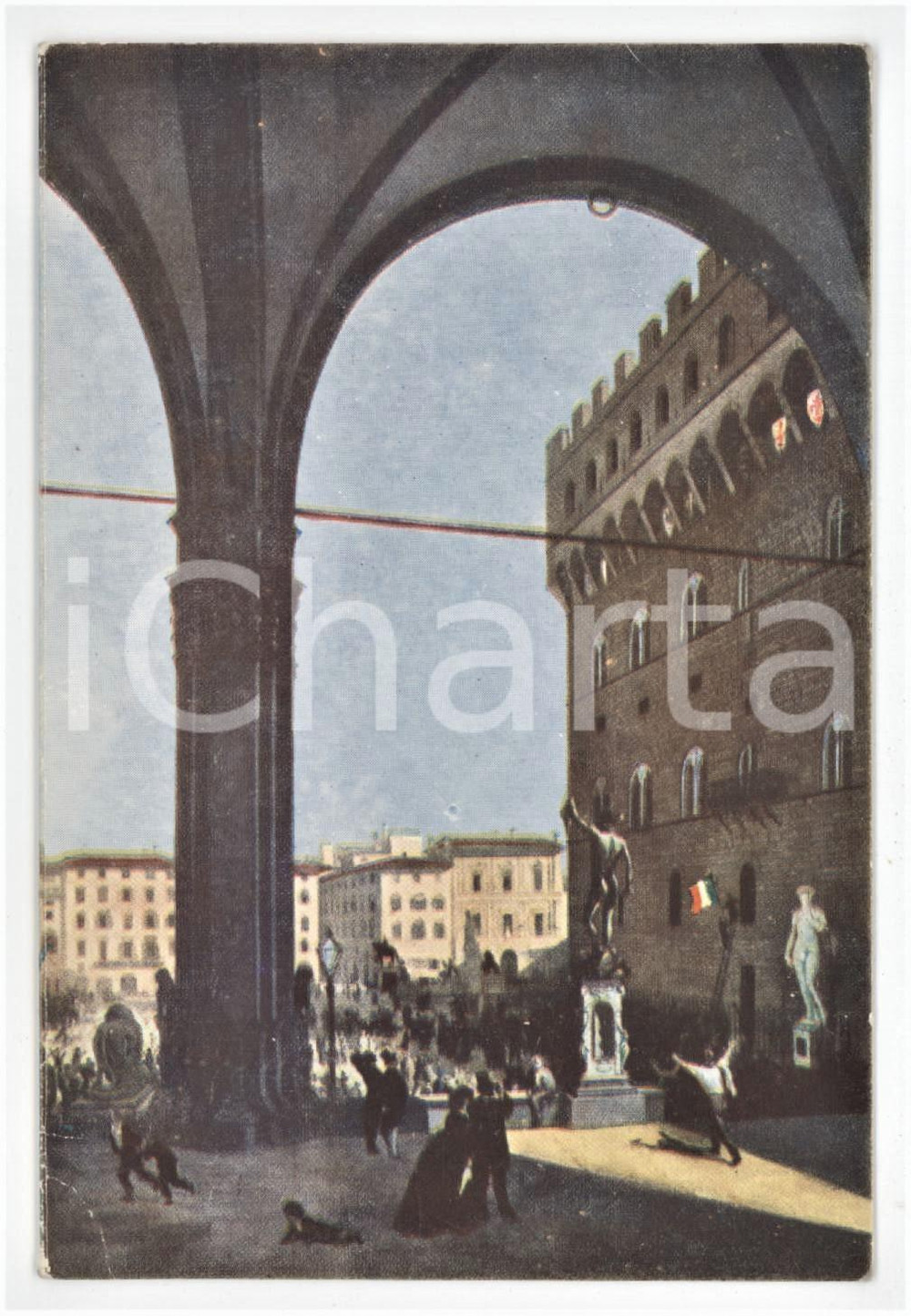 1959 FIRENZE Società toscana storia RISORGIMENTO Tessera Giuseppe CASTIGLIONI
