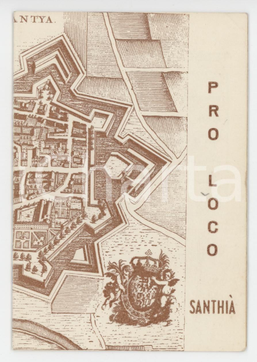 1967 SANTHIÀ Tessera della Pro Loco - 7x10 cm