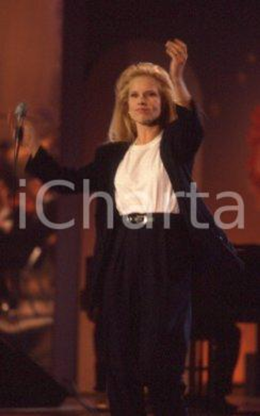 35mm vintage slide* 1990 c'era una volta il festival Sylvie VARTAN (1)