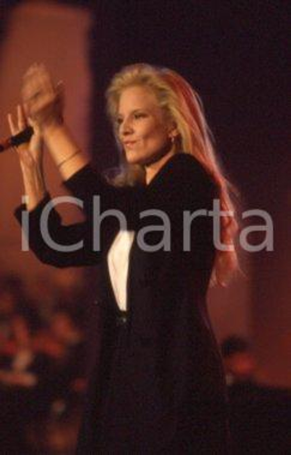 35mm vintage slide* 1990 c'era una volta il festival Sylvie VARTAN (3)