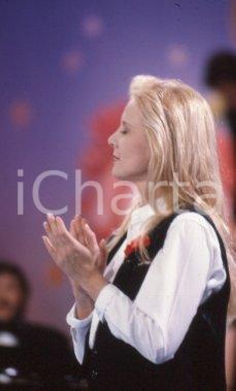 35mm vintage slide* 1990 c'era una volta il festival Sylvie VARTAN (9)