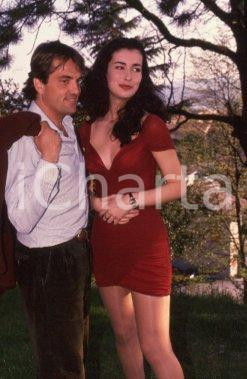 35mm vintage slide* 1990ca TEATRO Saverio VALLONE Rita GALEOTTI ritratto (3)