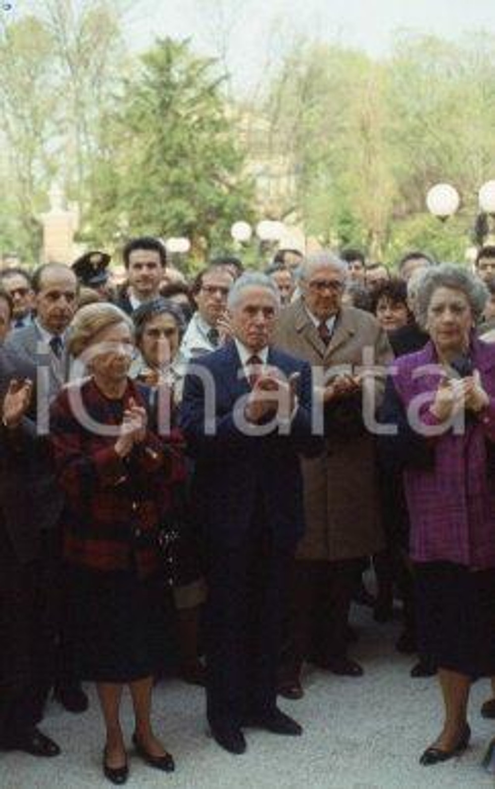 35mm vintage slide* 1990ca ROMA Nino ZA Federico FELLINI Giulietta MASINA (2)