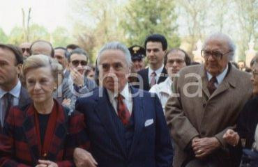 Fotografia d epoca originale 35mm vintage slide 1990ca ROMA Nino ZA Federico FELLINI Giulietta MASINA 3 1