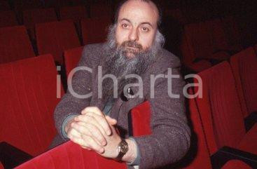 35mm vintage slide* 1985ca GIORNALISMO ROMA Paolo ZACCAGNINI ritratto (3)