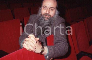 35mm vintage slide* 1985ca GIORNALISMO ROMA Paolo ZACCAGNINI ritratto (4)