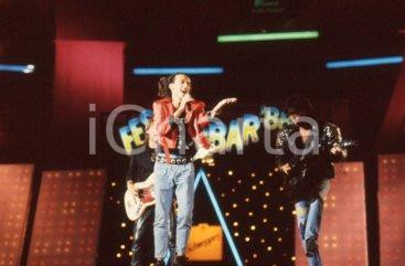 35mm vintage slide* 1988 MUSICA STEVE ROGER BAND in concerto al festival bar (7)