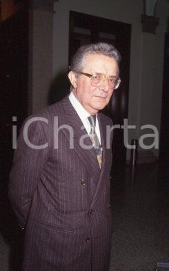 35mm vintage slide* 1985ca MILANO POLITICA DC Luigi VENEGONI ritratto (5)