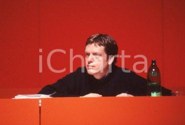 35mm vintage slide* 1990ca POLITICA PCI PDS FGCI Gianni CUPERLO ritratto (1)