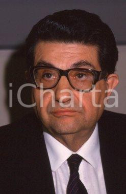 35mm vintage slide* 1988 ROMA POLITICA PSI Antonio LA PERGOLA ritratto (1)
