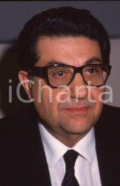 35mm vintage slide* 1988 ROMA POLITICA PSI Antonio LA PERGOLA ritratto (8)