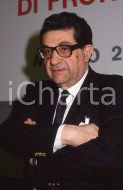 35mm vintage slide* 1988 ROMA POLITICA PSI Antonio LA PERGOLA ritratto (12)
