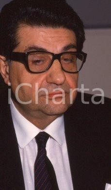 35mm vintage slide* 1988 ROMA POLITICA PSI Antonio LA PERGOLA ritratto (23)