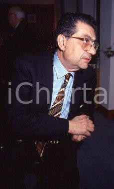 35mm vintage slide* 1990ca ROMA POLITICA PSI Antonio LA PERGOLA ritratto (1)