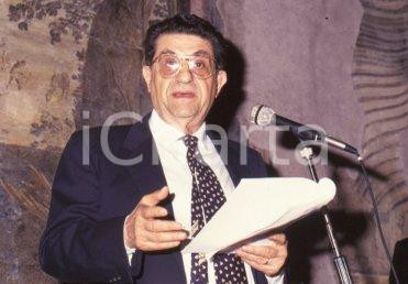 35mm vintage slide* 1990ca ROMA POLITICA PSI Antonio LA PERGOLA ritratto (2)