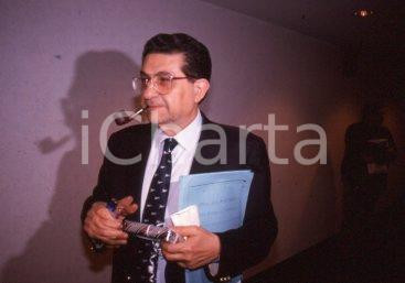 35mm vintage slide* 1990ca ROMA POLITICA PSI Antonio LA PERGOLA ritratto (4)