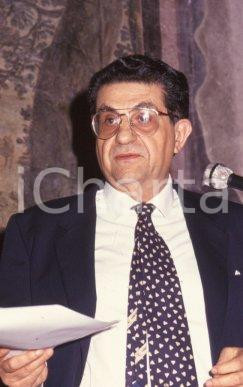 35mm vintage slide* 1990ca ROMA POLITICA PSI Antonio LA PERGOLA ritratto (6)