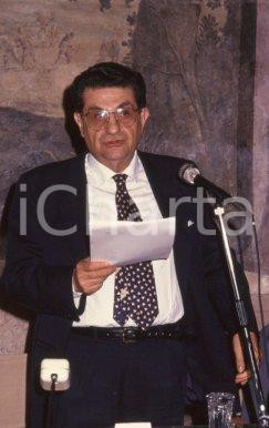 35mm vintage slide* 1990ca ROMA POLITICA PSI Antonio LA PERGOLA ritratto (11)