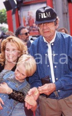 35mm vintage slide* 1993 HOLLYWOOD Walter MATTHAU Lea THOMPSON Mason GAMBLE (1)