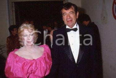 35mm vintage slide* 1983 PREMI OSCAR Walter MATTHAU con moglie Carol GRACE (4)