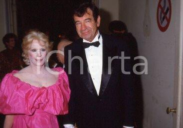 35mm vintage slide* 1983 PREMI OSCAR Walter MATTHAU con moglie Carol GRACE (2)
