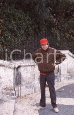 35mm vintage slide* 1990ca CINEMA ROMA Walther MATTHAU paparazzato (6)