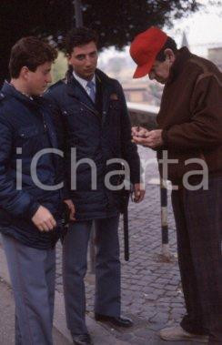 35mm vintage slide* 1990ca CINEMA ROMA Walther MATTHAU paparazzato (7)