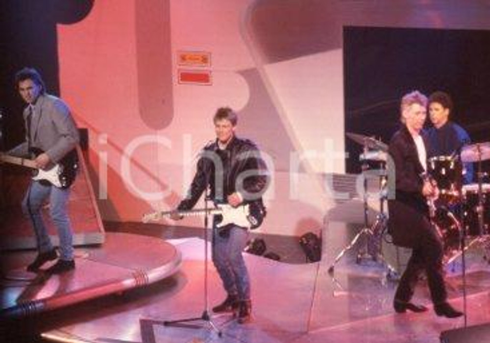 35mm vintage slide* 1995ca MUSICA Bryan ADAMS durante un'esibizione (21)