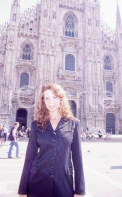 35mm vintage slide* 1990ca CINEMA MILANO Megan GALLAGHER ritratto (3)