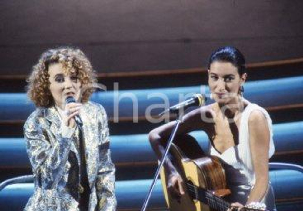 35mm vintage slide* 1995ca MUSICA Grazia DI MICHELE Rossana CASALE (4)