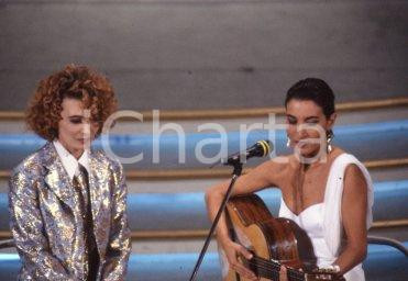35mm vintage slide* 1995ca MUSICA Grazia DI MICHELE Rossana CASALE (5)