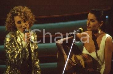 35mm vintage slide* 1995ca MUSICA Grazia DI MICHELE Rossana CASALE (6)