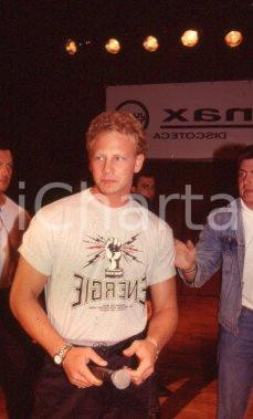 35mm vintage slide* 1990ca CINEMA MILANO Ian ZIERING paparazzato discoteca (1)