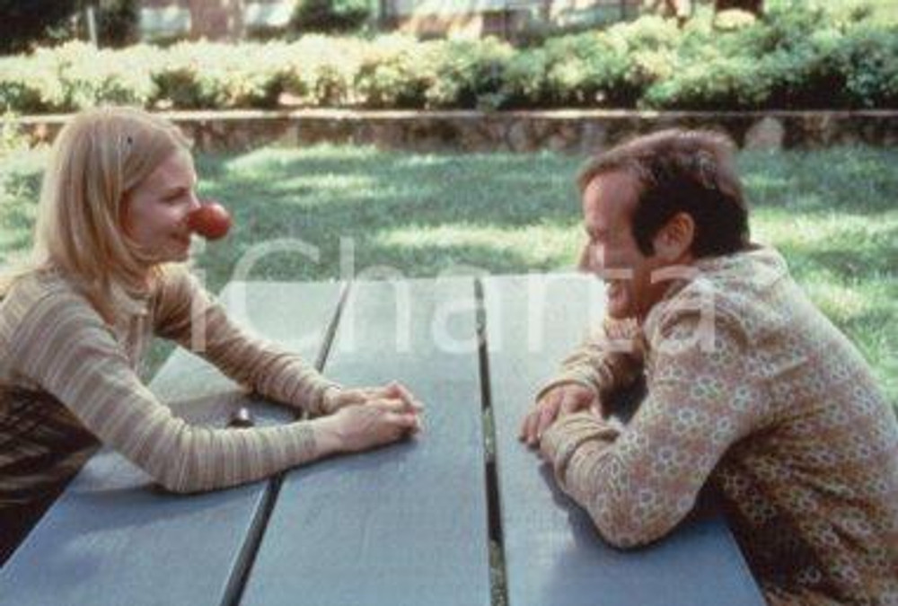 35mm vintage slide* 1998 CINEMA Patch Adams Robin WILLIAMS Monica POTTER sul set