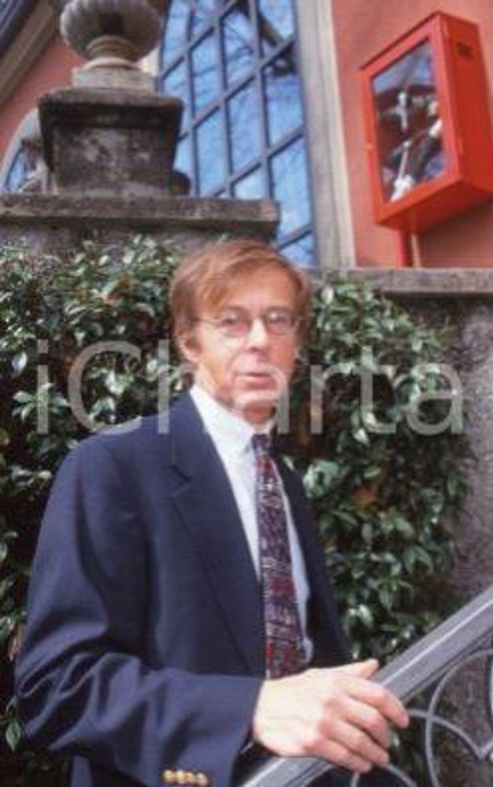 35mm vintage slide* 1990ca ECONOMIA MILANO Allen SINAI ritratto (6)