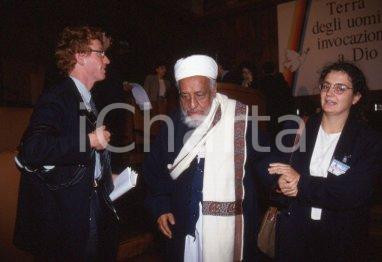 35mm vintage slide* 1993 MILANO Sant'EGIDIO Sayyid ZABARA mufti Yemen (2)