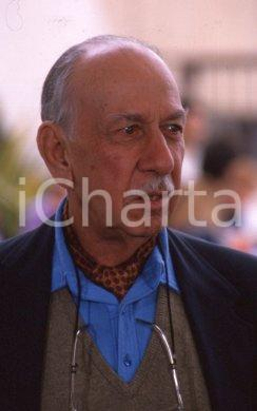 35mm vintage slide* 1985ca CANNES CINEMA Jose FERRER ritratto (2)
