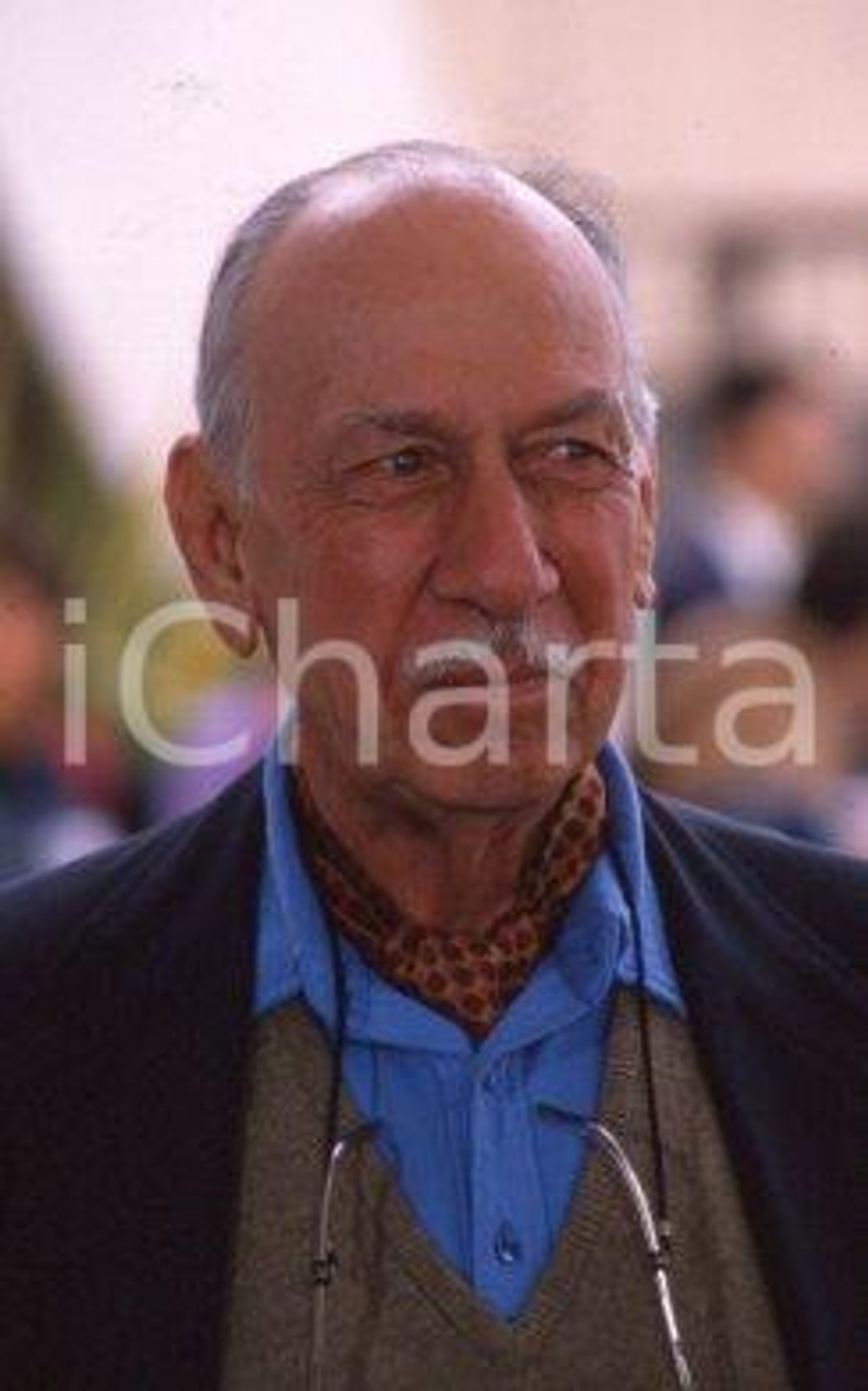 35mm vintage slide* 1985ca CANNES CINEMA Jose FERRER ritratto (6)