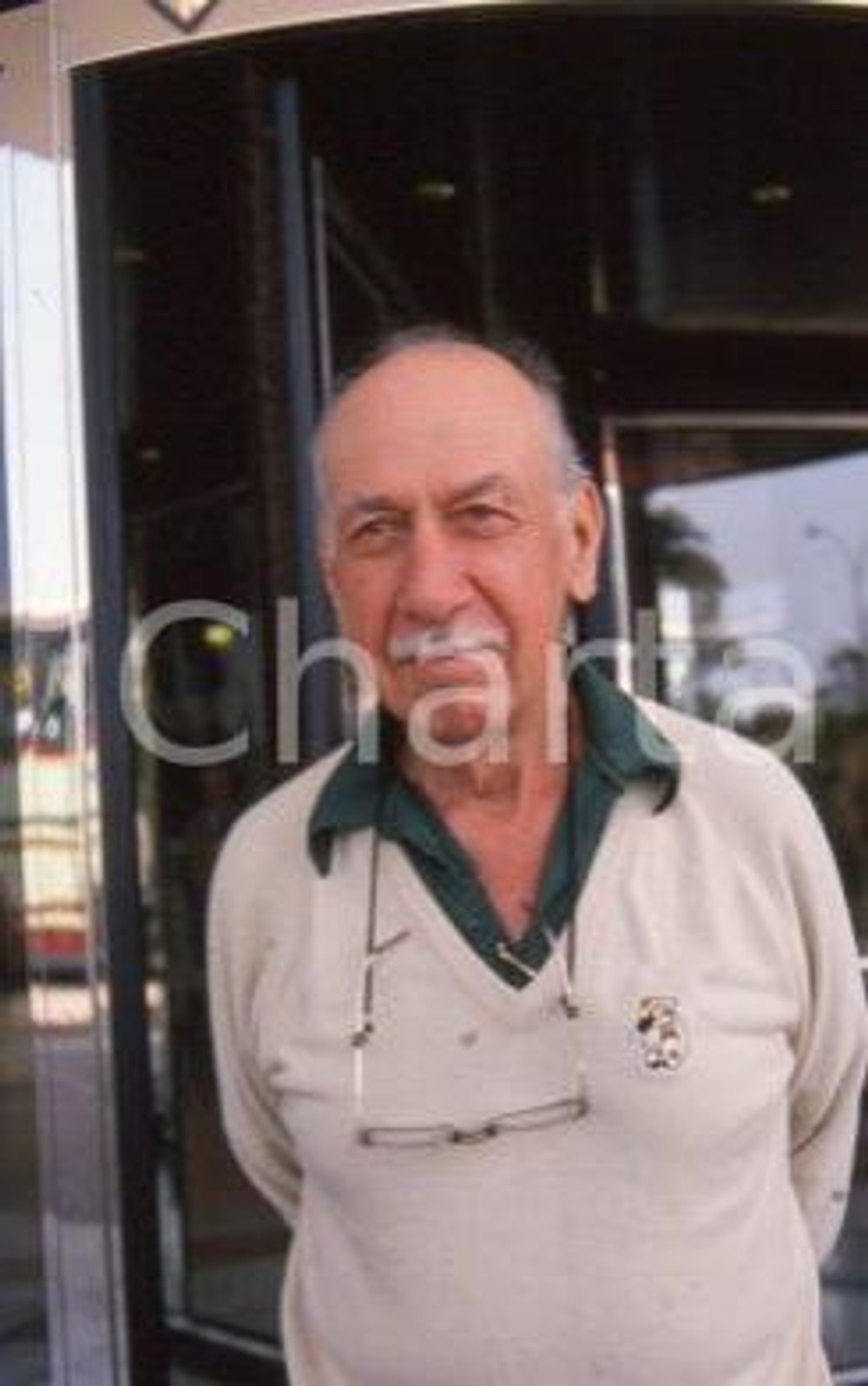 35mm vintage slide* 1985ca CANNES CINEMA Jose FERRER ritratto (18)